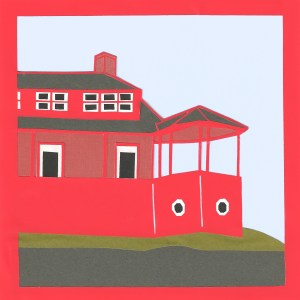 Red House 6 / 2014 / 6"x6"
